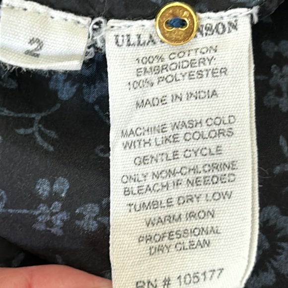 Ulla Johnson Leonie Floral Print Tiered Ruffle Dress w Pockets +MEASUREMENTS 2 - Picture 8 of 15